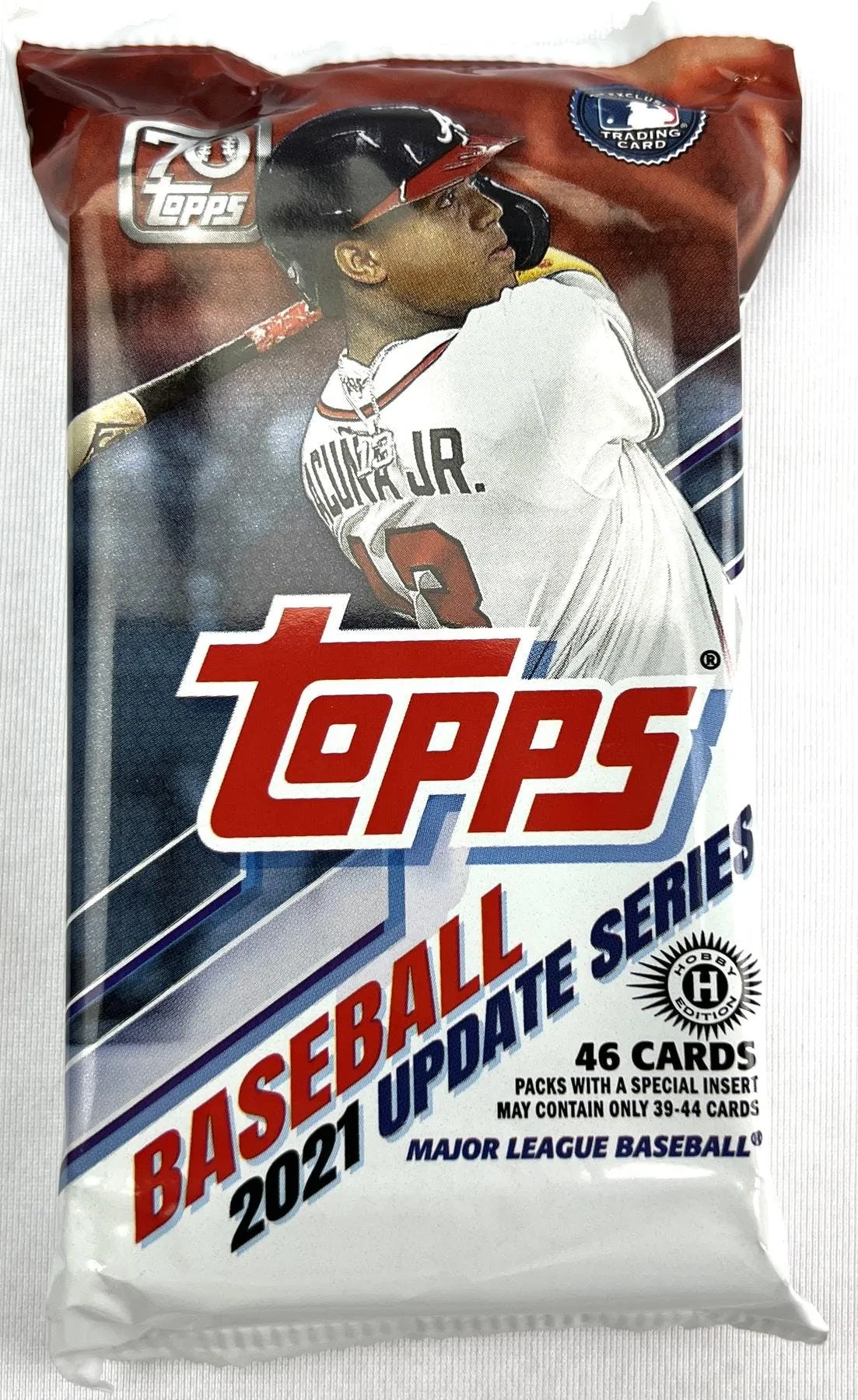 2021 Topps Update Series Baseball Hobby Jumbo Box 10 Packs Per Box, 46 Cards Per Pack