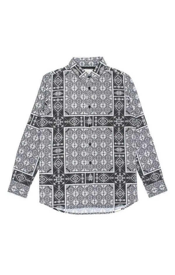 Afends Mens LLEW LONG - long sleeve shirt