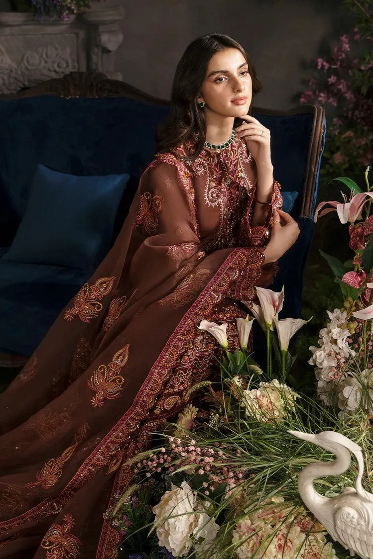 Afrozeh - 5110 Mahogany La Fuchsia Luxury Formals