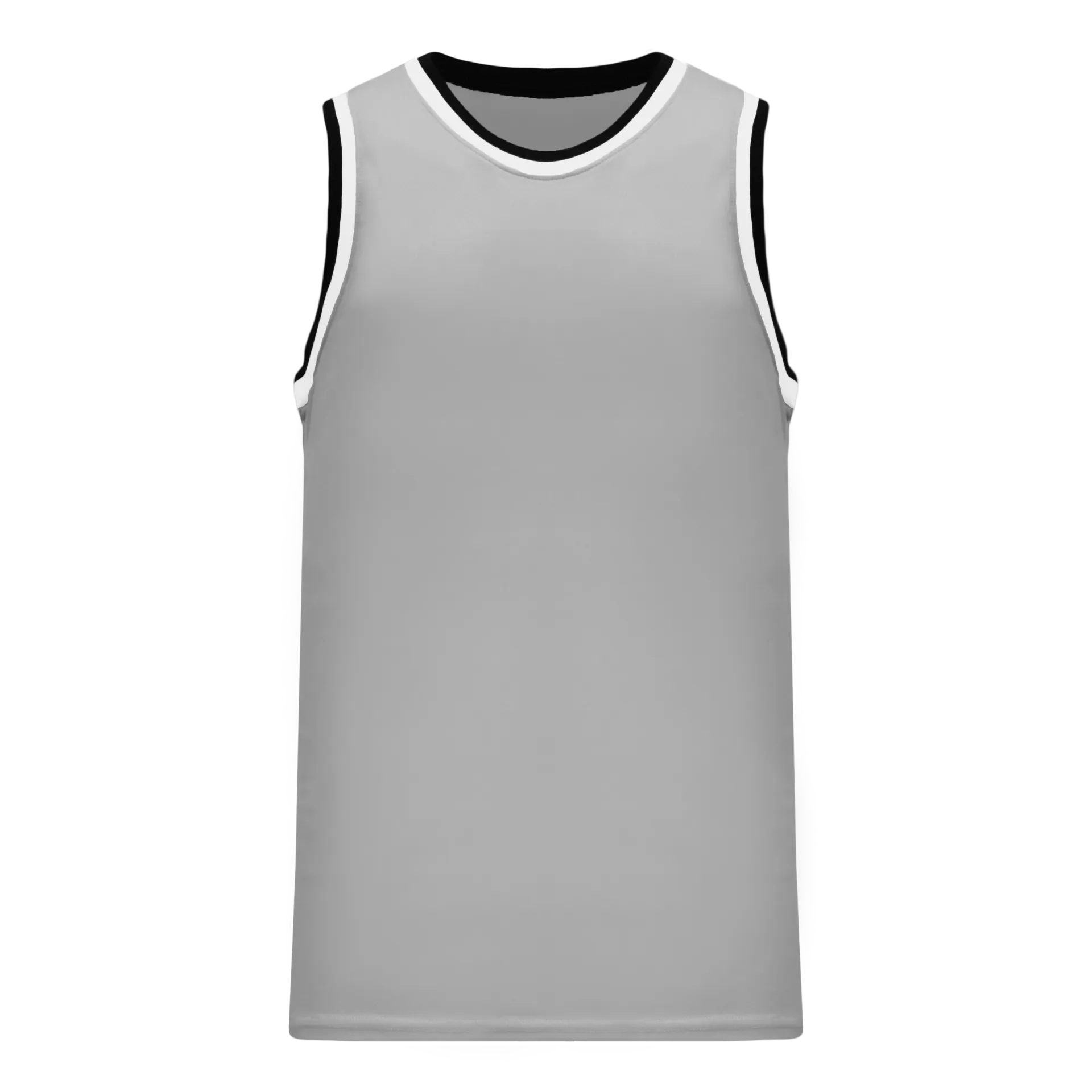 Athletic Knit (AK) B1710A-112 Adult San Antonio Spurs Grey Pro Basketball Jersey