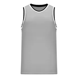 Athletic Knit (AK) B1710A-112 Adult San Antonio Spurs Grey Pro Basketball Jersey