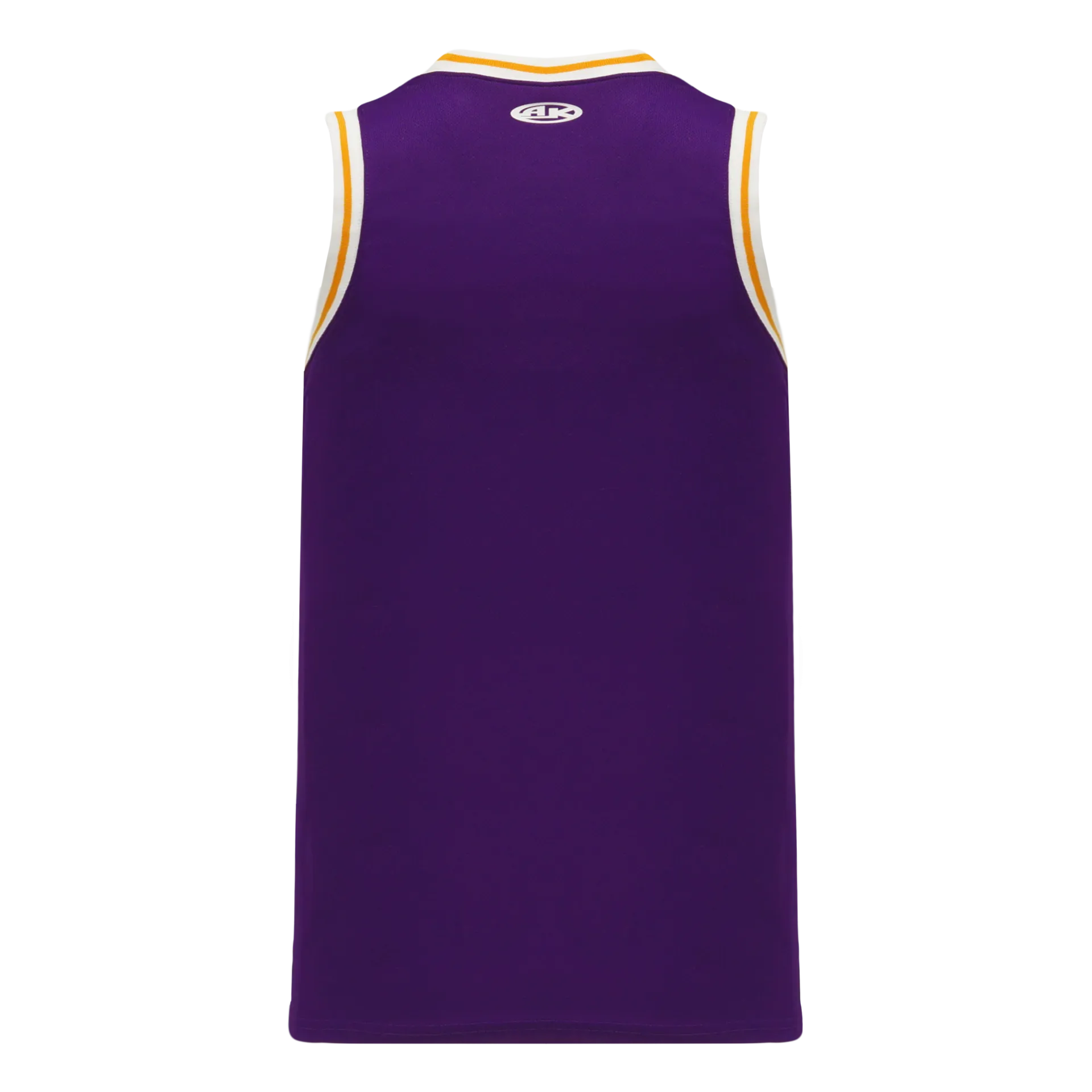 Athletic Knit (AK) B1710A-441 Adult LA Lakers Purple Pro Basketball Jersey