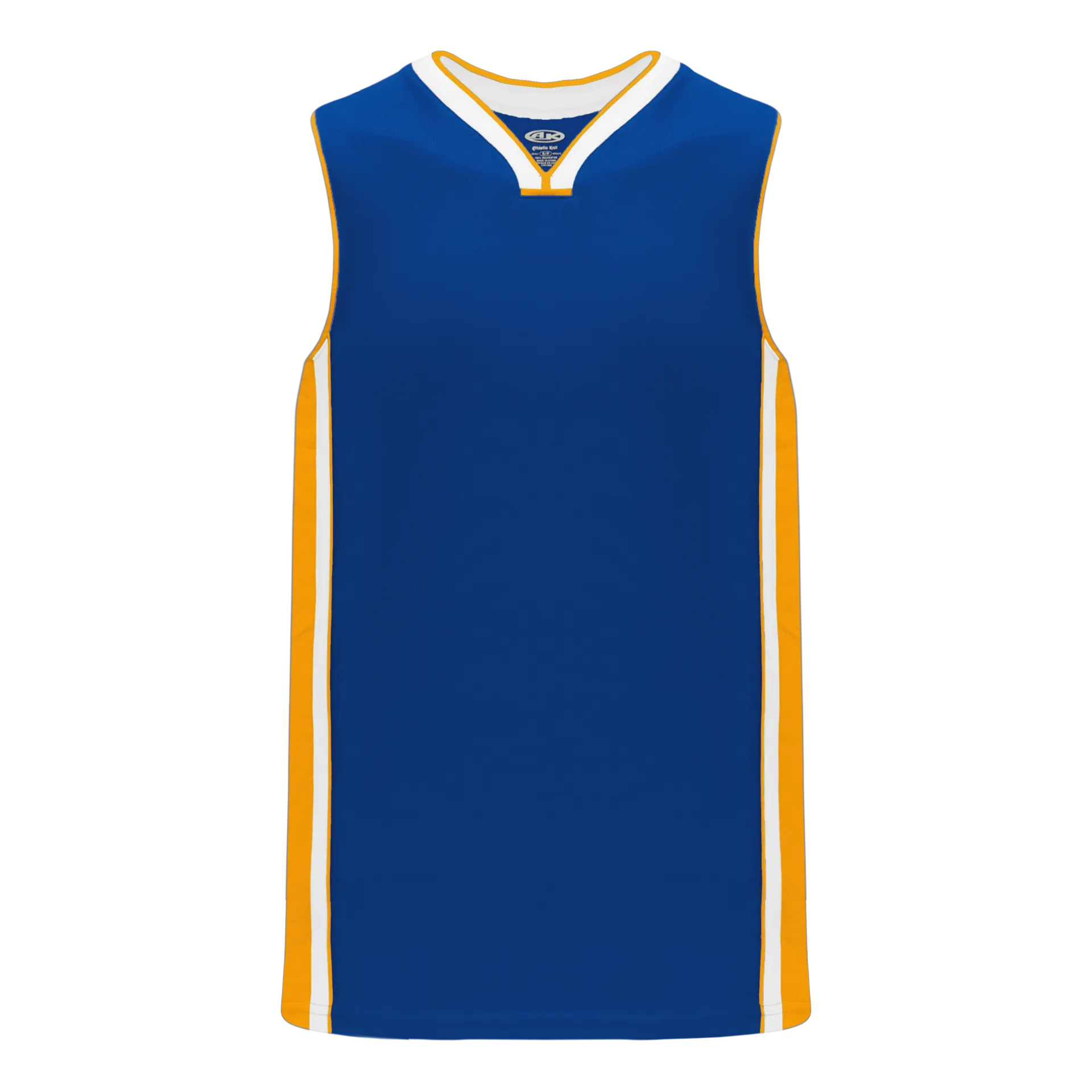 Athletic Knit (AK) B1715Y-447 Youth Golden State Warriors Royal Blue Pro Basketball Jersey