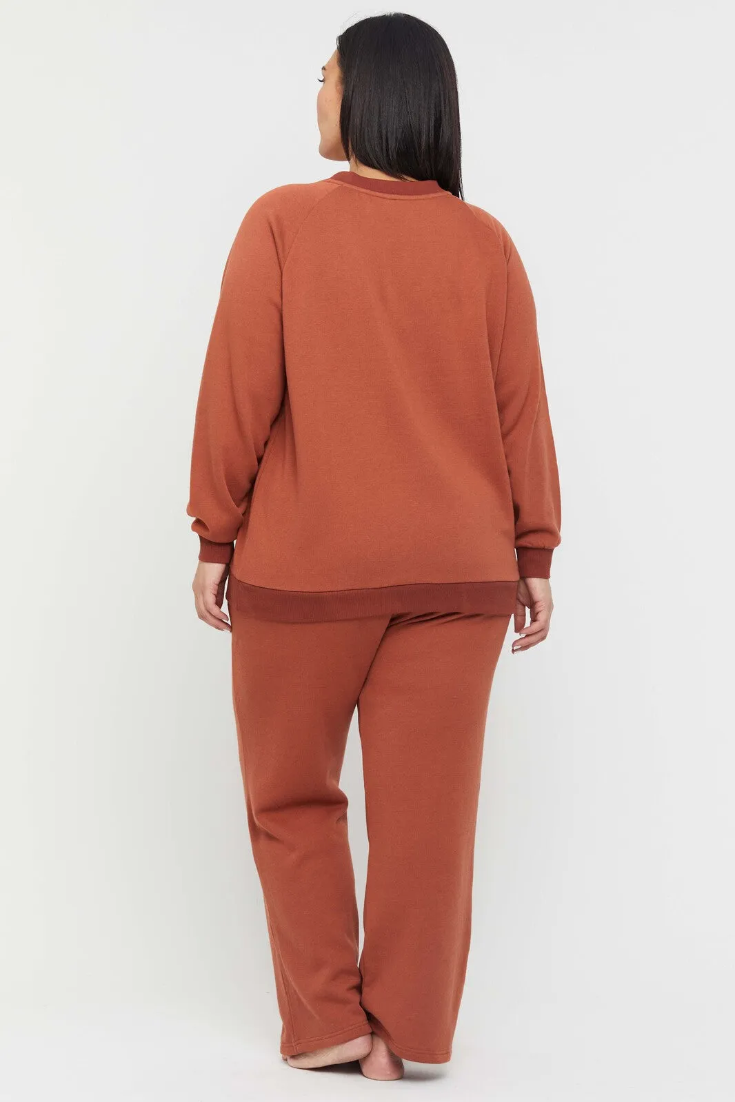 Bamboo Essential Trackpant - Spice