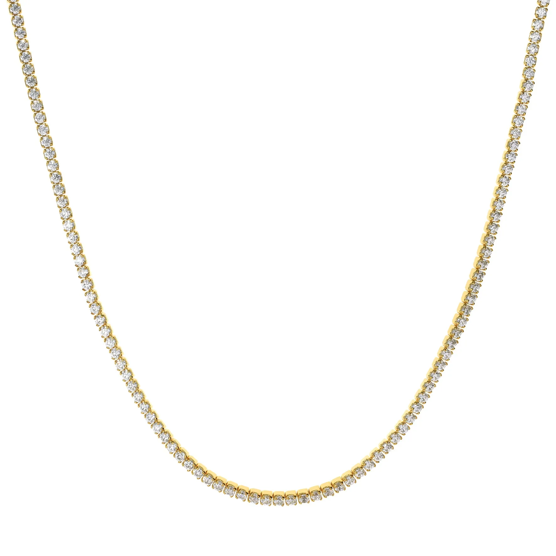 bara boheme | "TENNIS" Cubic Zirconia Necklace