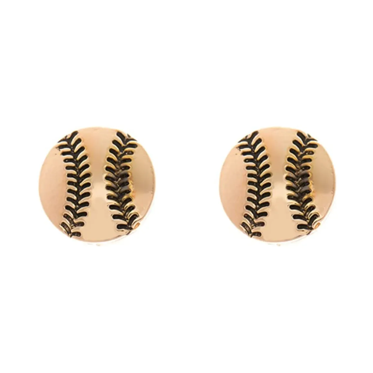 Baseball Stud Earrings