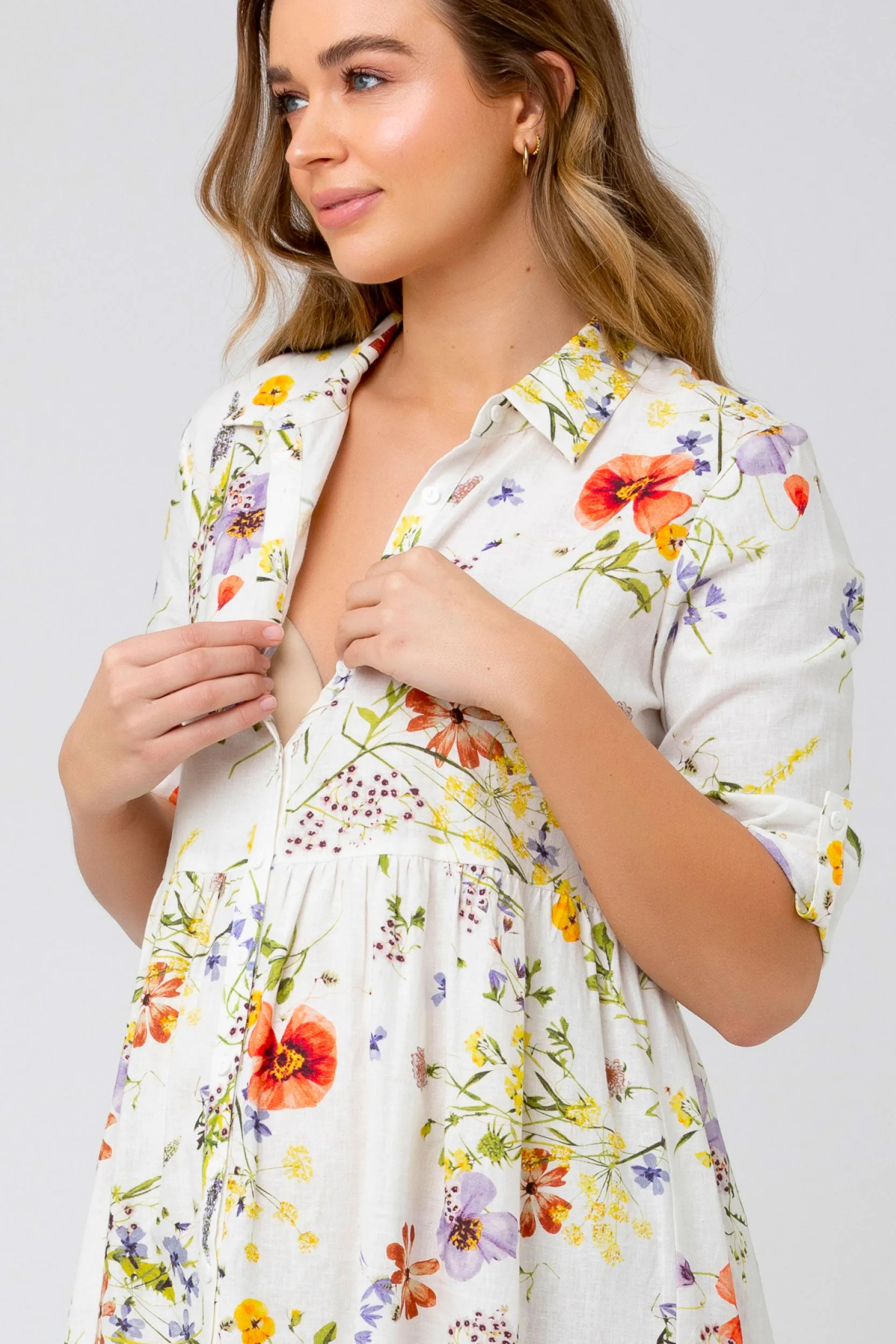 Bloom Maternity Nursing Dress