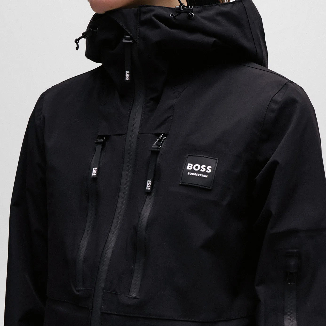 BOSS Equestrian Nova Rain Jacket - Black