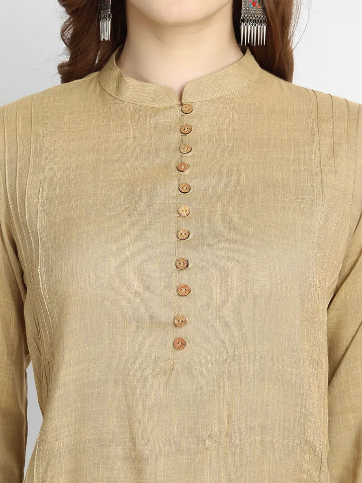 CASUAL WEAR PINTUCKS SHORT KURTI