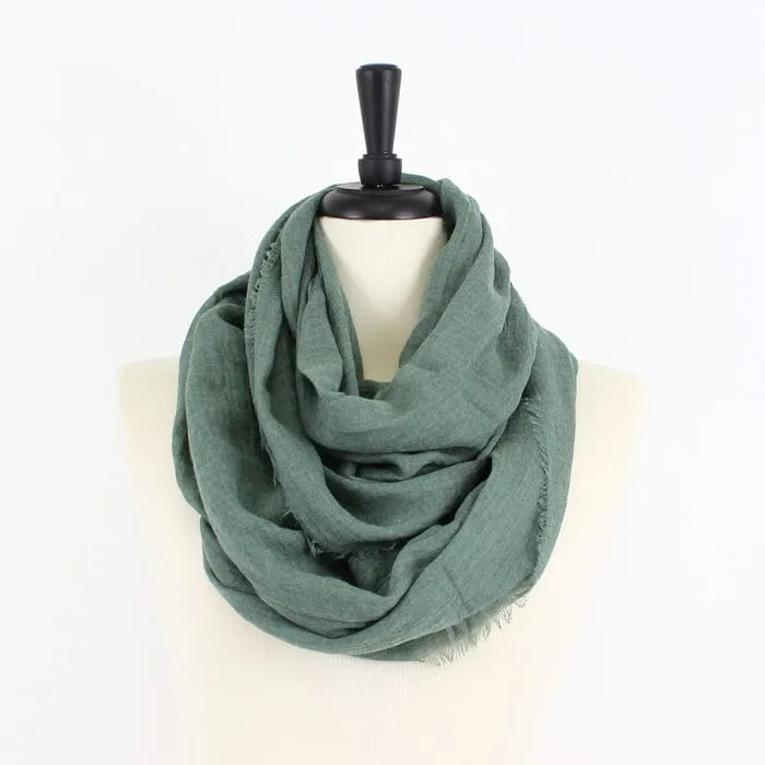 FA-1352 Solid Color Infinity Scarf