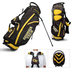 Georgia Tech Yellow Jackets Team Golf Fairway 14-Way Top Golf Club Stand Bag