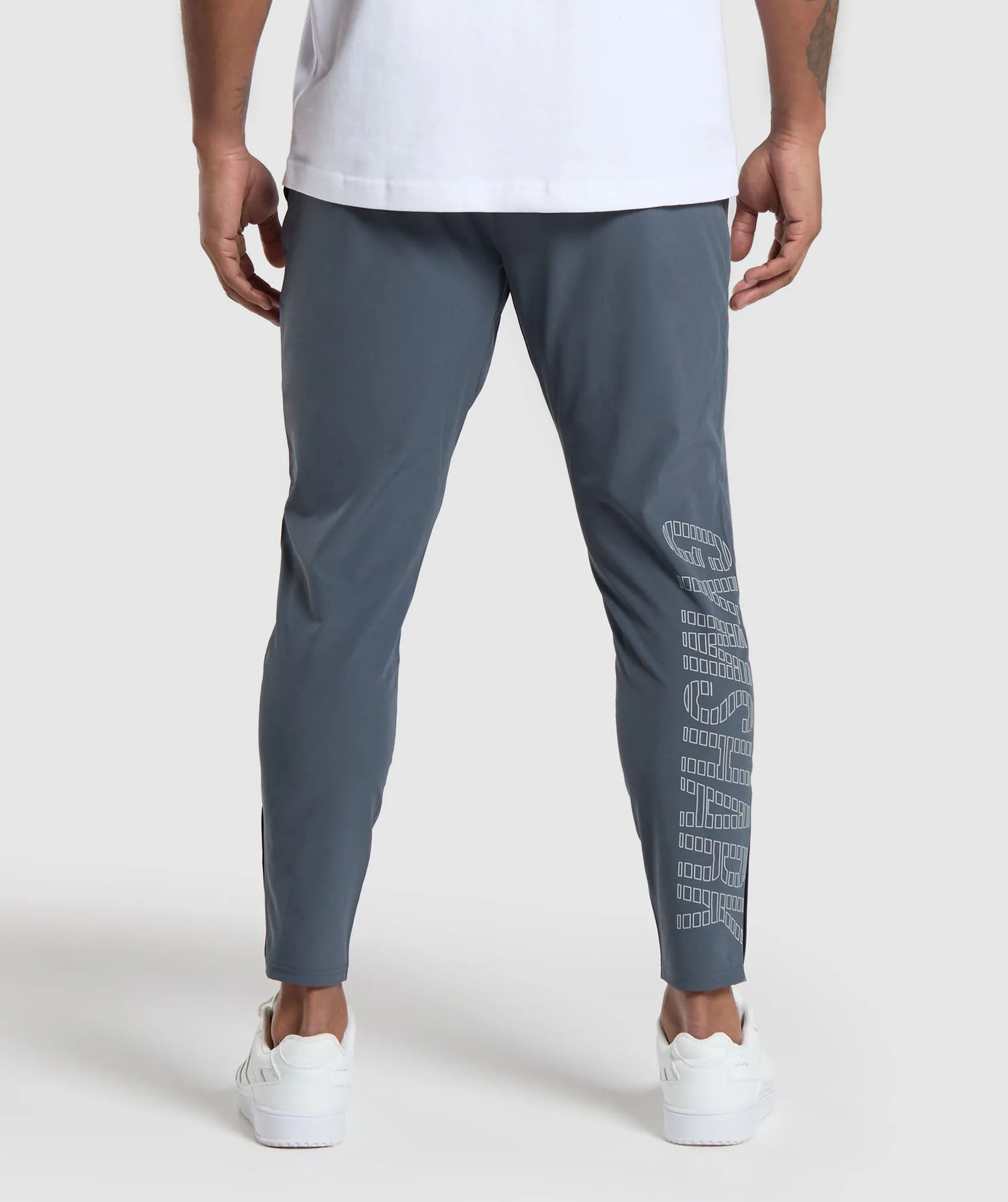 Gymshark Conditioning Goods Woven Joggers - Titanium Blue