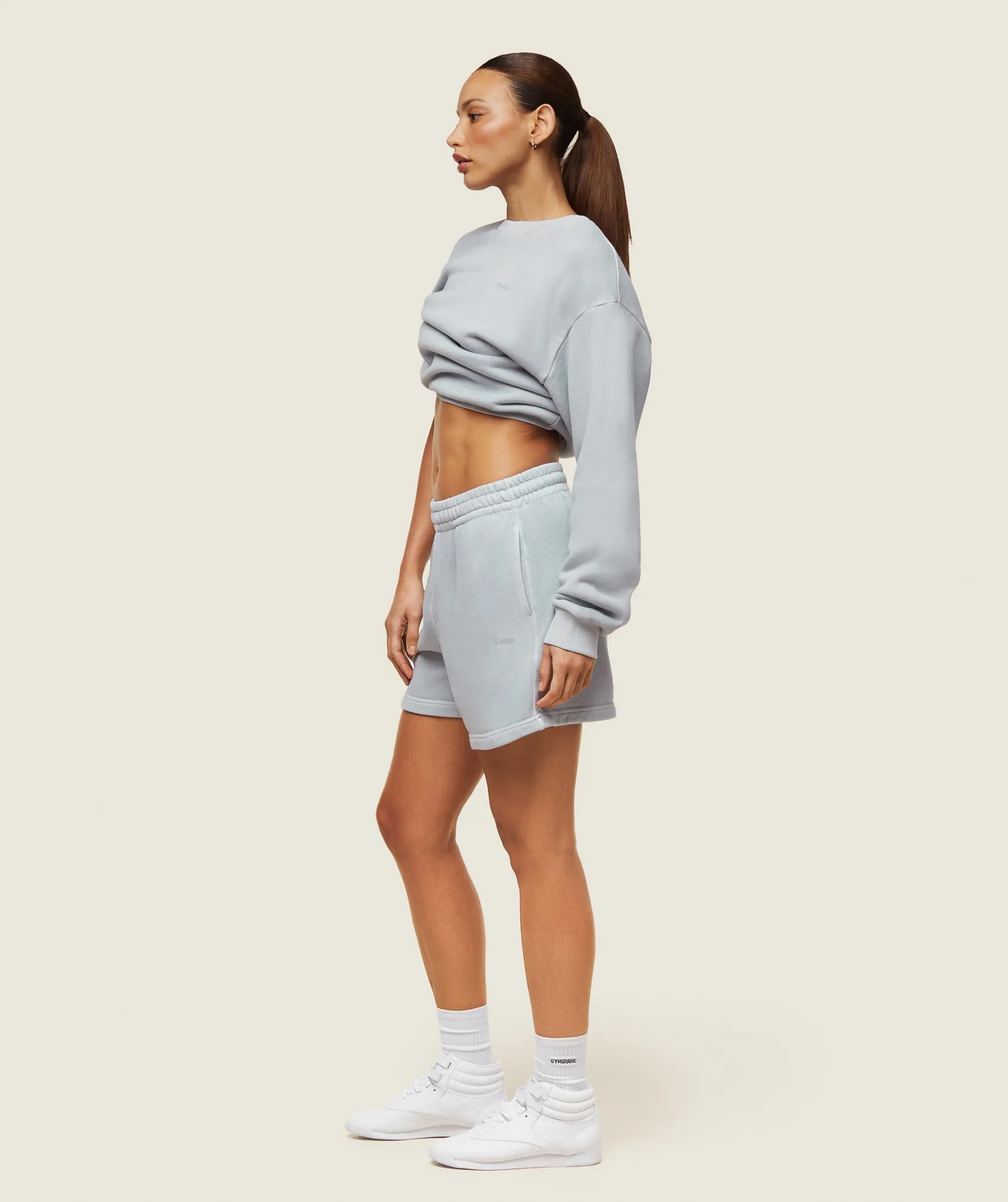 Gymshark everywear Relaxed Sweatshirt - Ice Grey