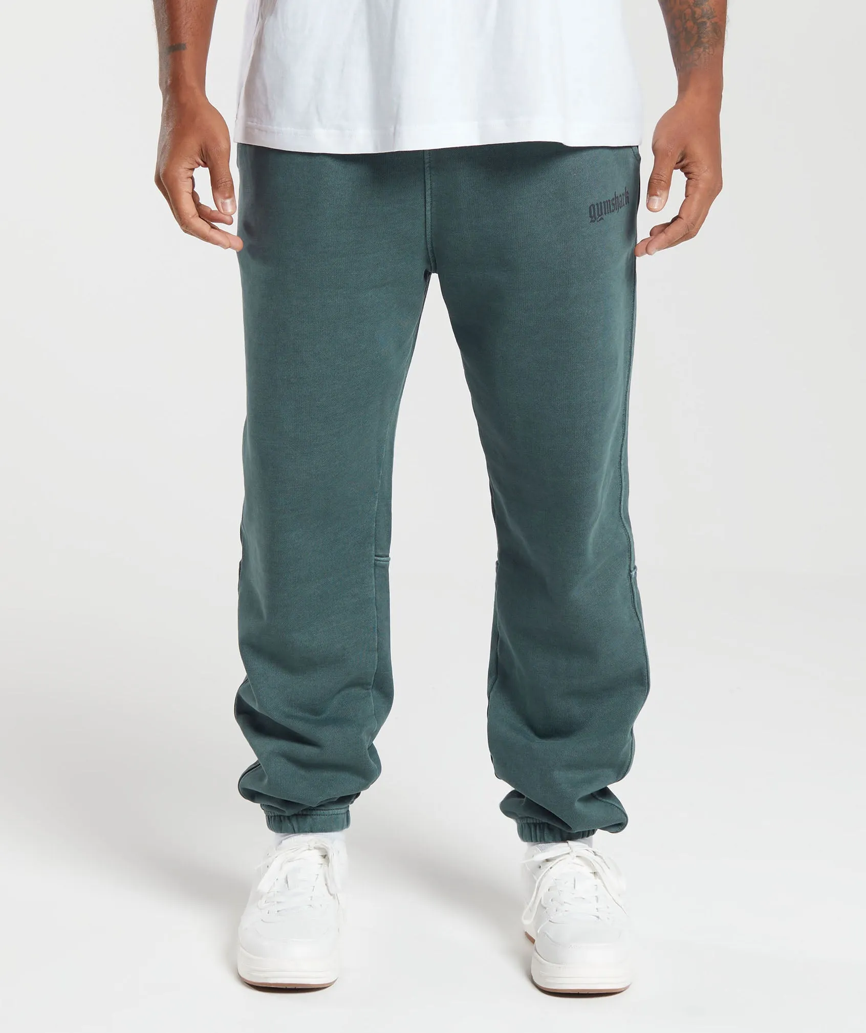 Gymshark Heavyweight Joggers - Smokey Teal