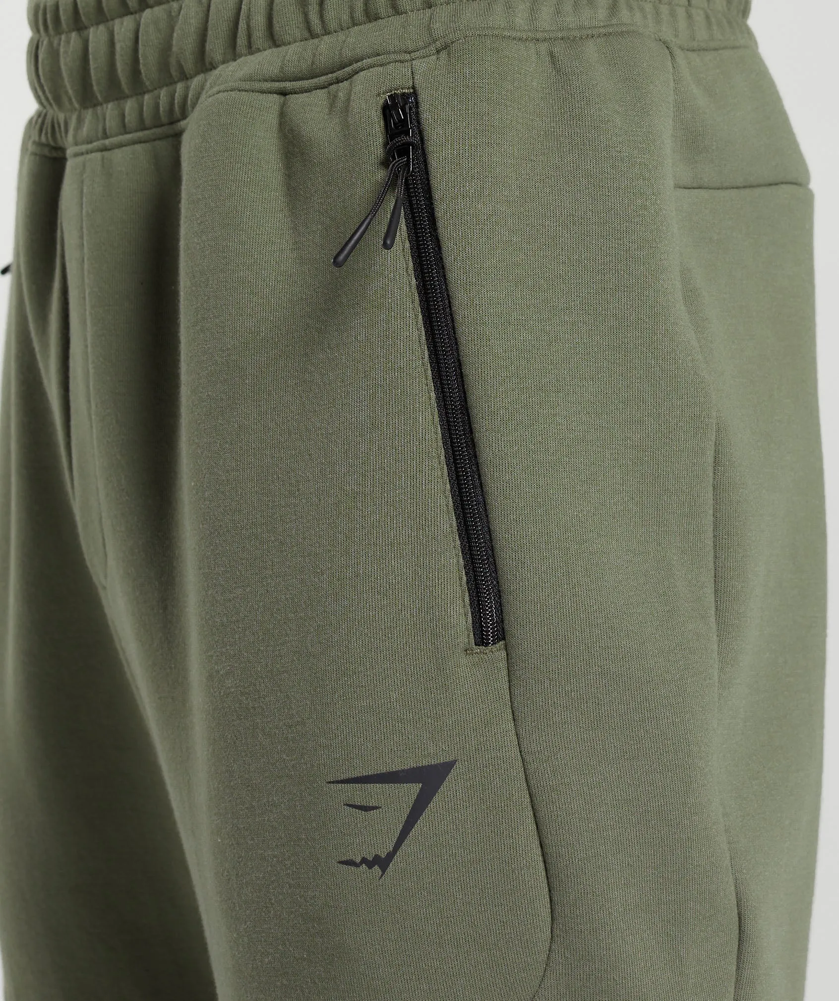 Gymshark Interlock Tech Joggers - Base Green