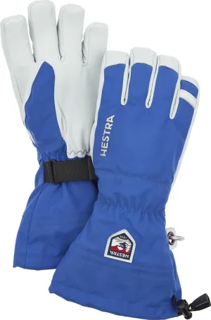 Hestra Ski Gloves Army Leather Heli Ski Royal Blue