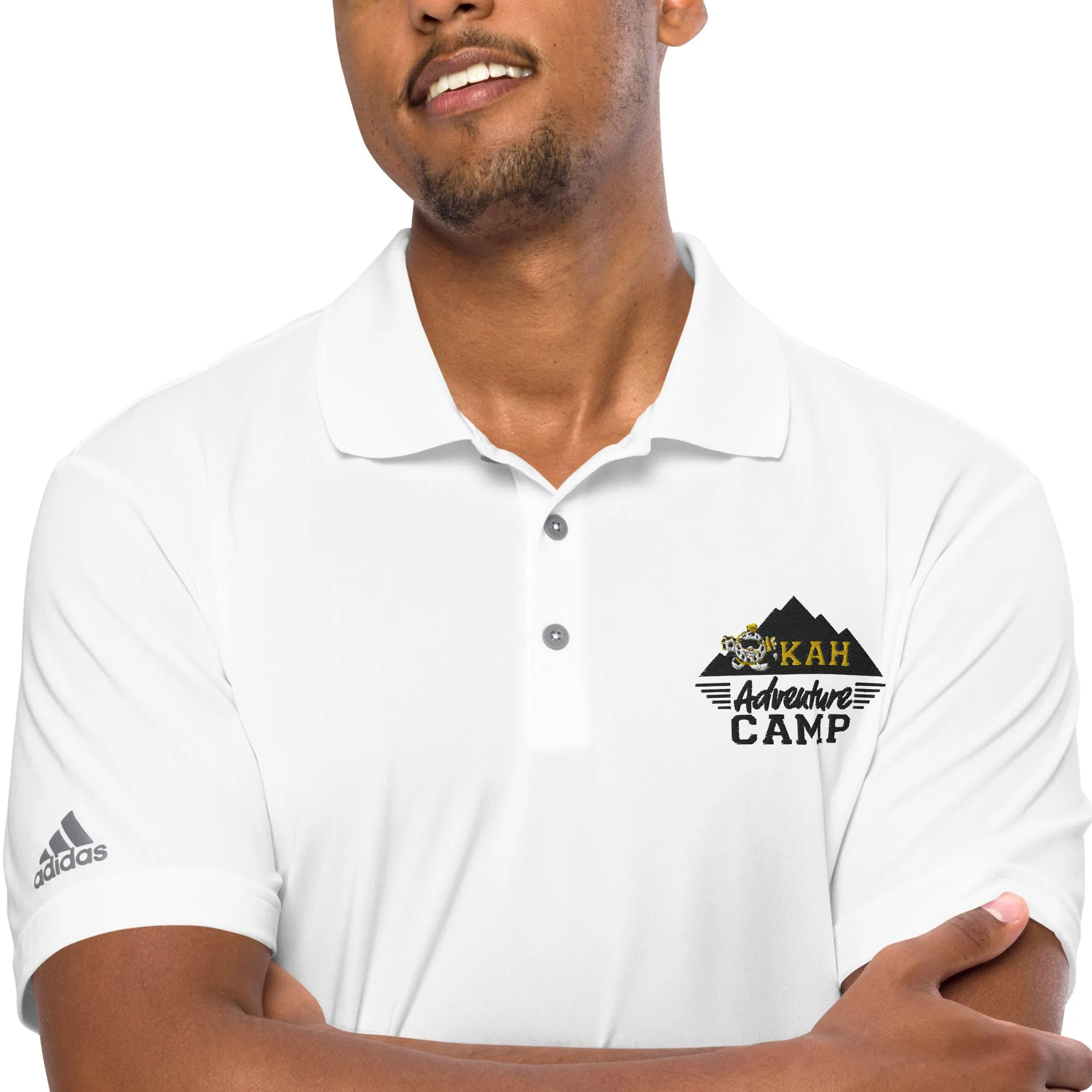 Kids After Hours Adidas Polo Shirt - Adventure Camp