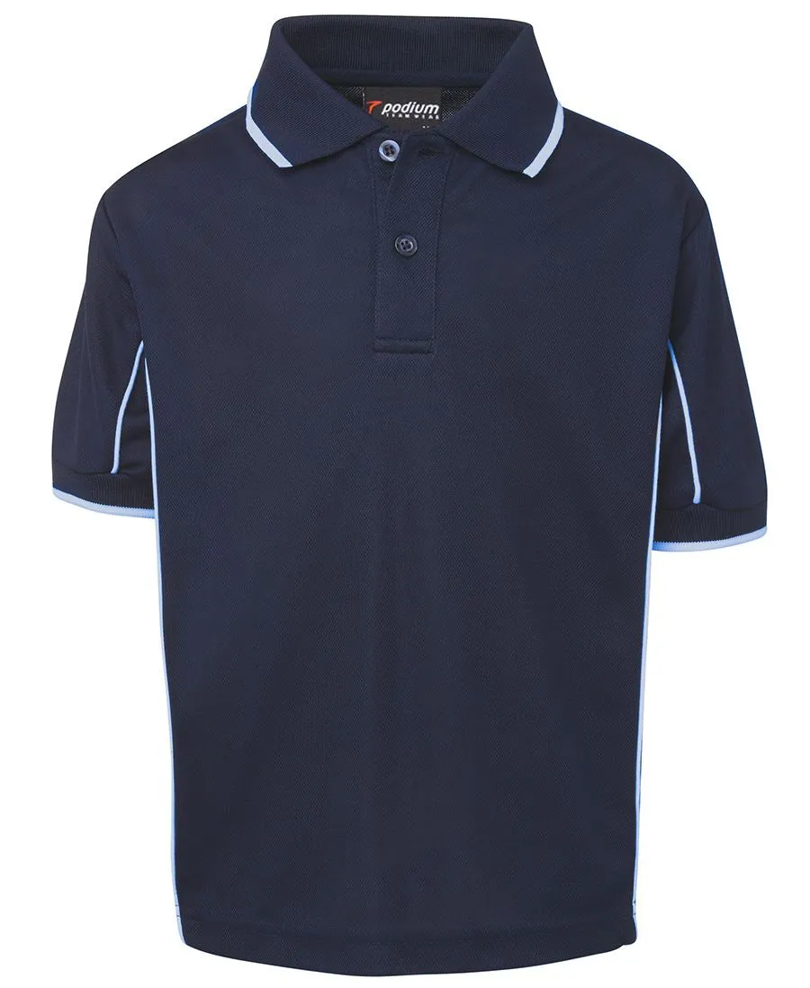 Kids S/S Piping Polo