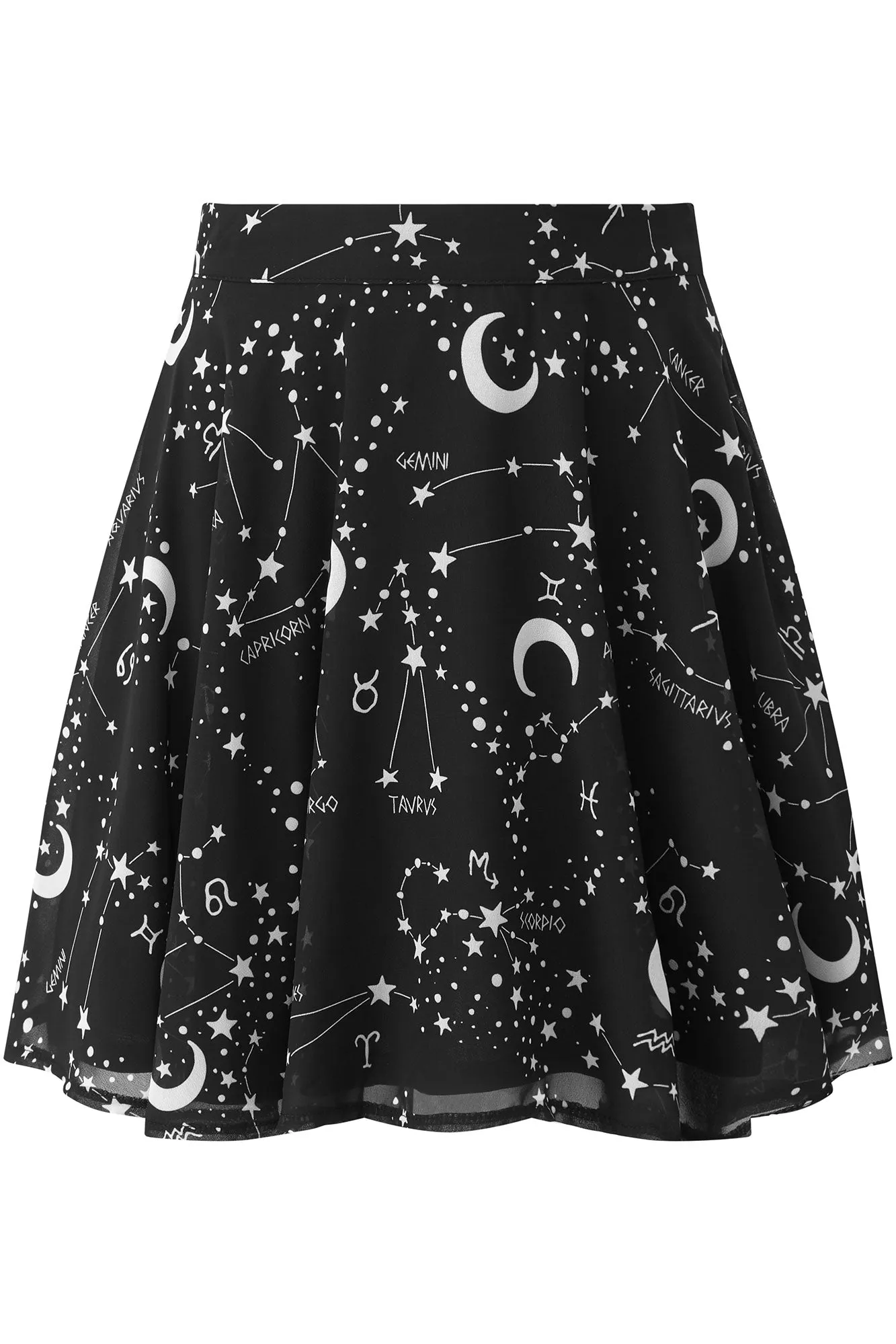 Milky Way Chiffon Skirt