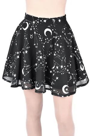 Milky Way Chiffon Skirt