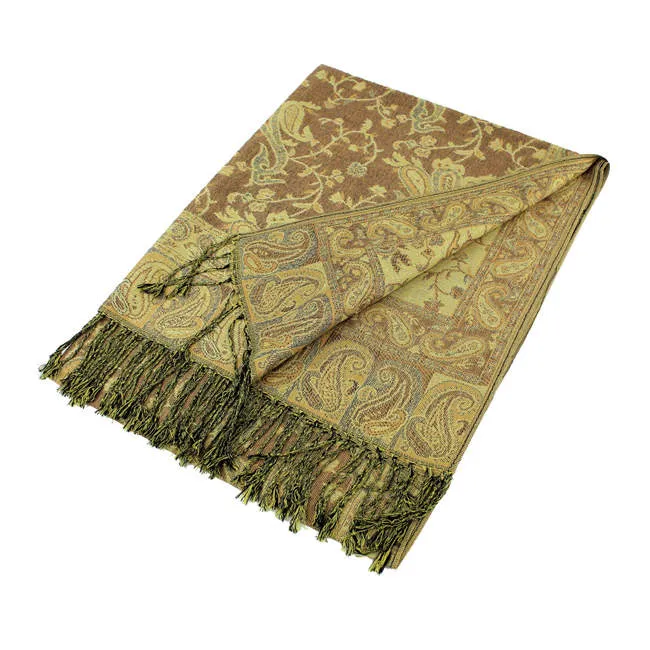 Paisley Pashmina Shawls Scarf 023