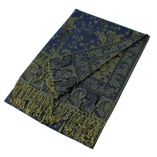 Paisley Pashmina Shawls Scarf 023