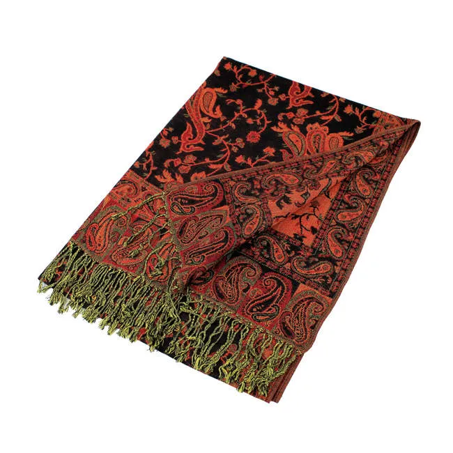 Paisley Pashmina Shawls Scarf 023