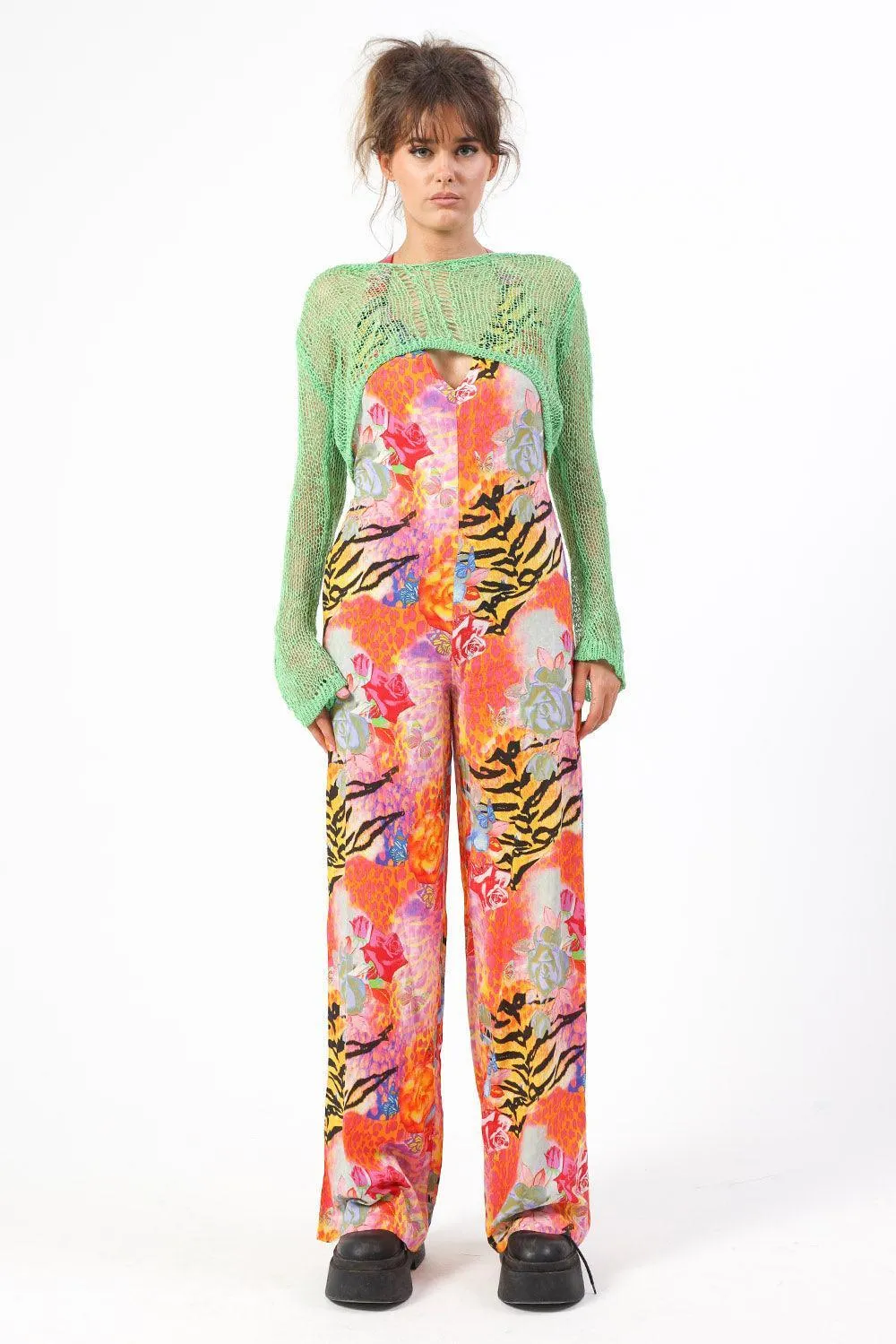 Rambler Hypnotize Jumpsuit in Animal Print