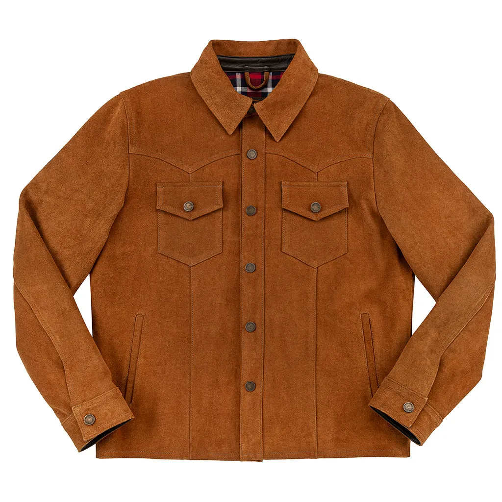 SEQUOIA TRUCKER SUEDE JACKET - HARVEST GOLD