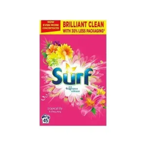 Surf Tropical Lily and Ylang-Ylang Laundry Powder 2.25 kg (Case of 4)