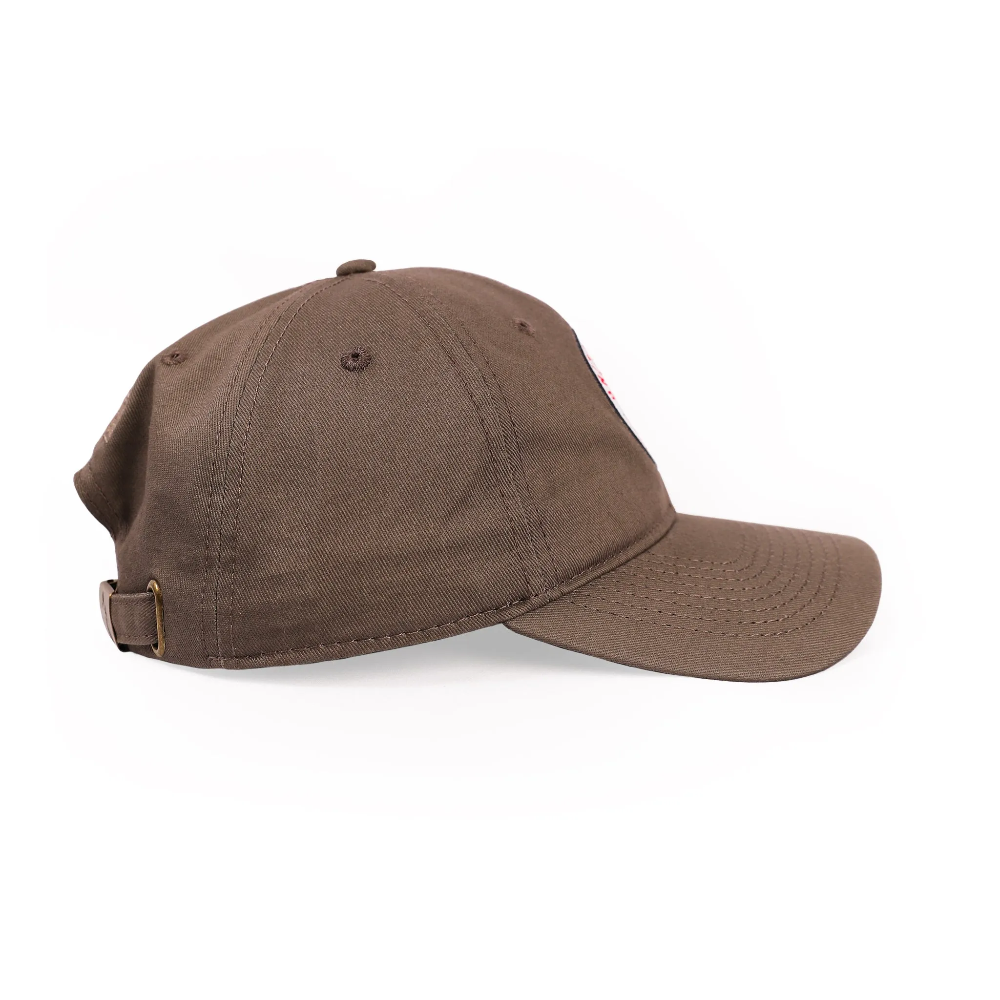 USA x Baseballism Badge Relaxed Fit Cap - Grey