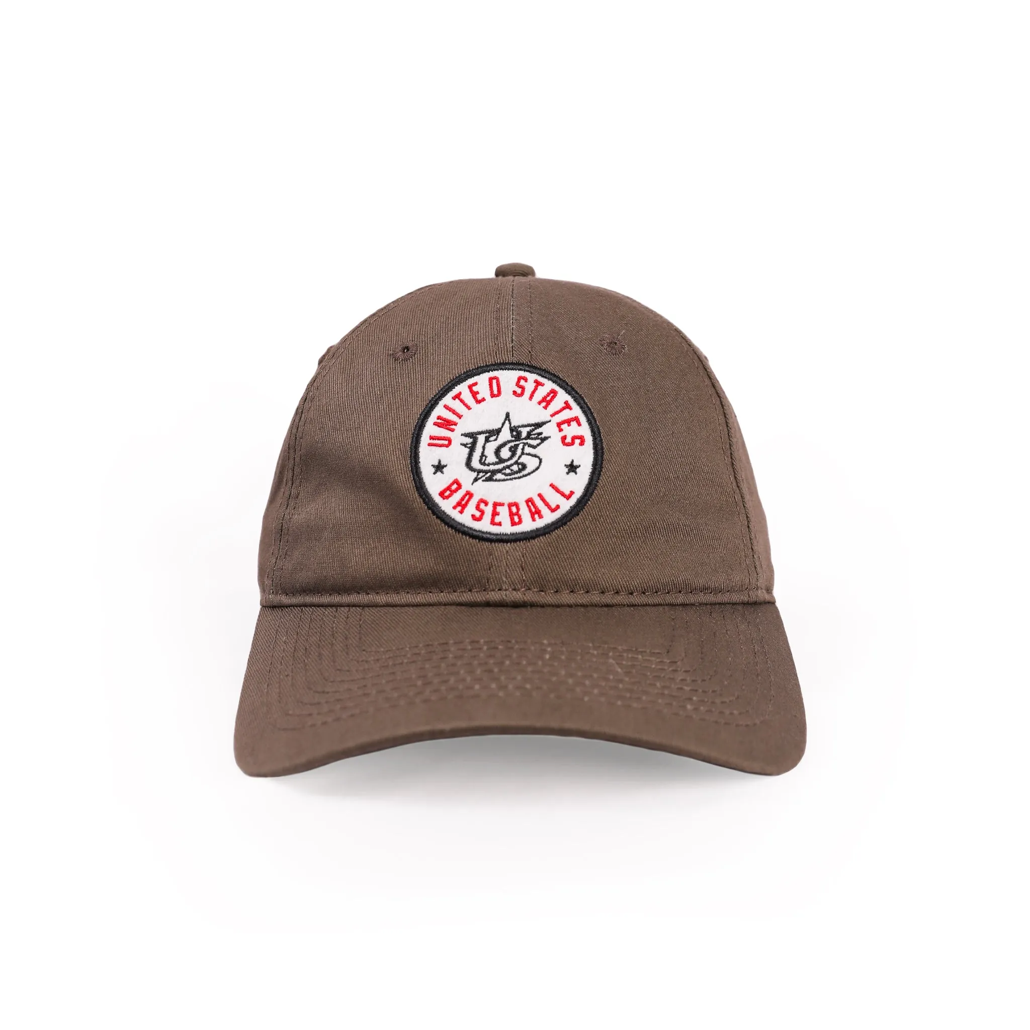 USA x Baseballism Badge Relaxed Fit Cap - Grey