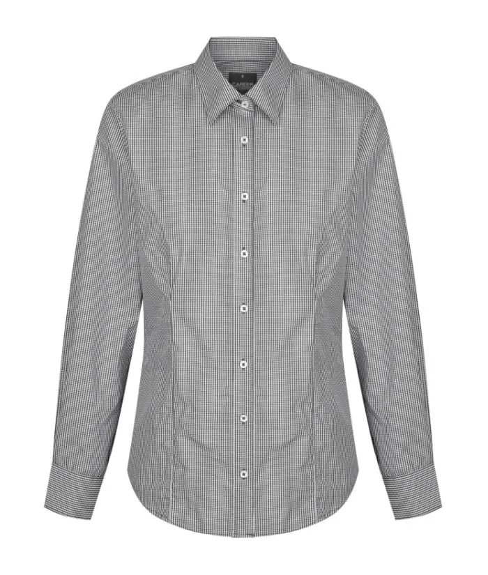 Westgarth Gingham Womens Long Sleeve Shirt