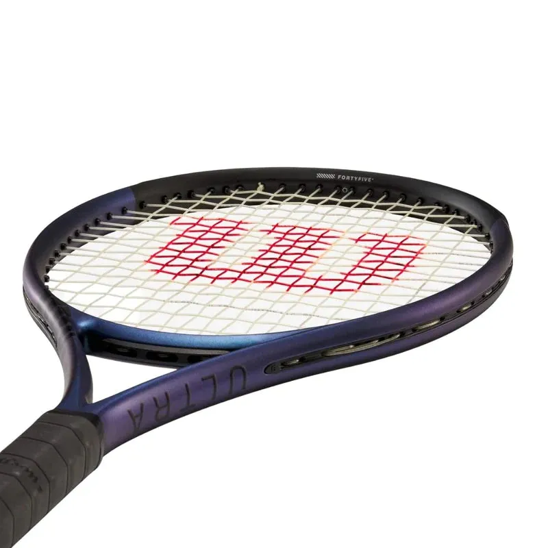 Wilson Ultra 108 V4 285gm STRUNG No Cover Grip (2) Tennis Racket [WS]