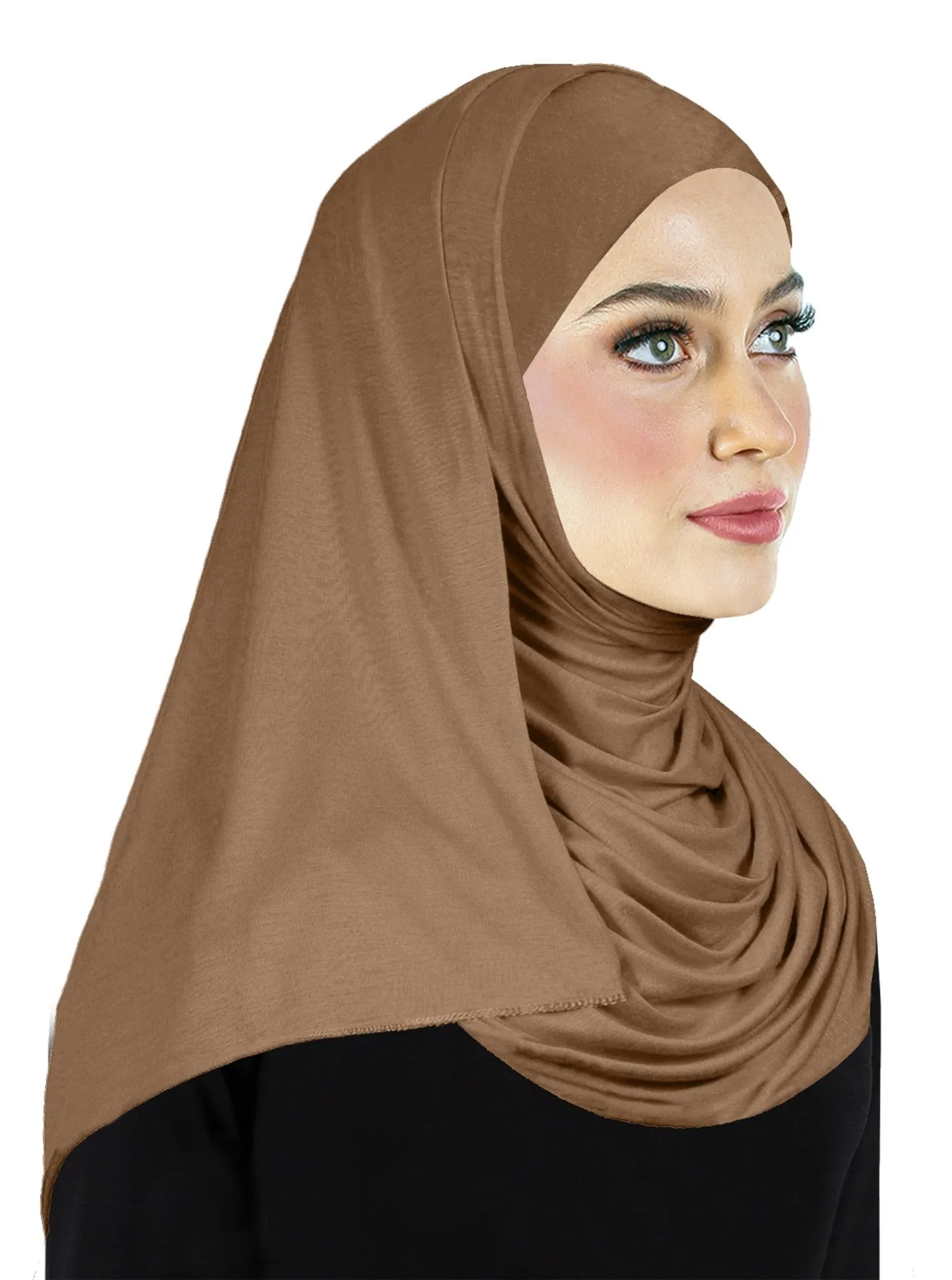 Winter Warm Jersey Cotton Soft Hijab Headscarf Long 72" x 24"