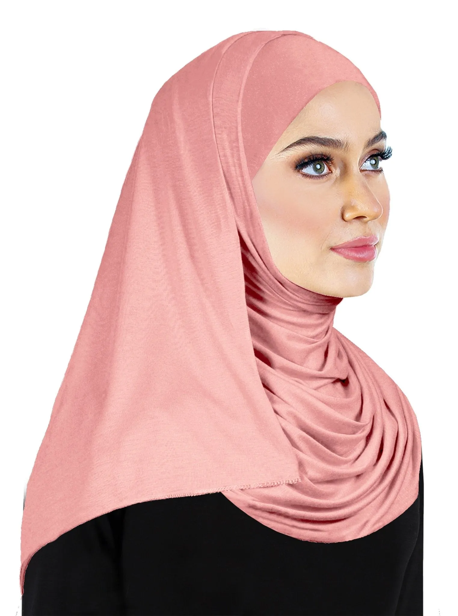 Winter Warm Jersey Cotton Soft Hijab Headscarf Long 72" x 24"